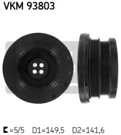 Ременный шкив SKF VKM 93803